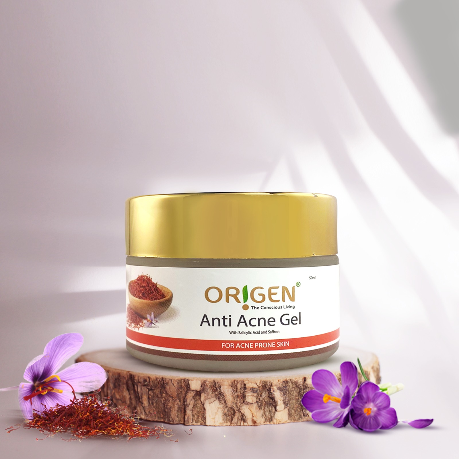 Anti Acne Gel | Treats Acne & Pimples | Regulate Oil Production | Unclog Pores (50g)